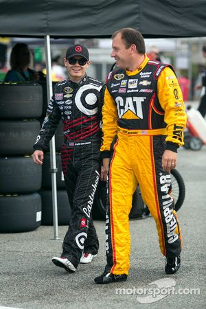 Kyle Larson and Ryan Newman