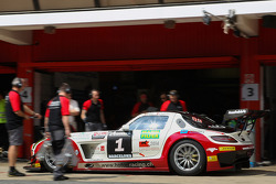 #1 Hofor Racing Mercedes SLS AMG GT3: Michael Kroll, Roland Eggimann, Kenneth Heyer, Christiaan Frankenhout, Chantal Kroll