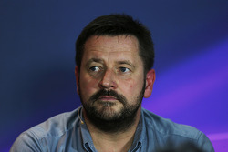 Paul Hembery, Pirelli Motorsport Director in the FIA Press Conference