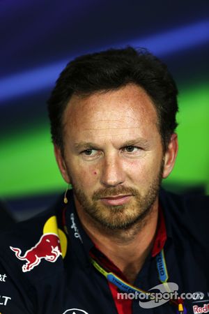 Christian Horner, Red Bull Racing Team Principal in the FIA Press Conference
