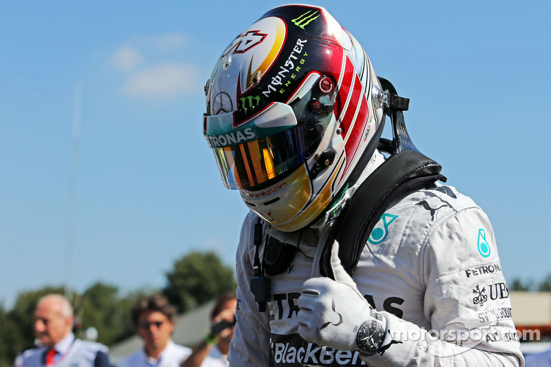 Pole position Lewis Hamilton, Mercedes AMG F1