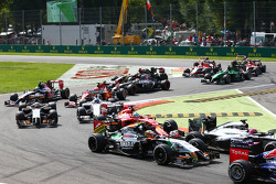 Départ de la course