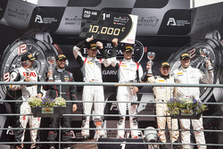 Pro-Am Cup winners Marc Basseng, Alessandro Latif