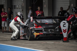 #9 Belgian Audi Club Team WRT Audi R8 LMS Ultra: Fabian Hamprecht, Stéphane Ortelli
