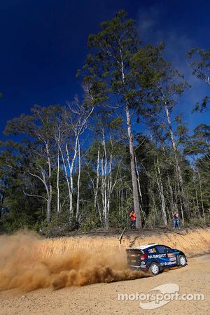 Elfyn Evans and Daniel Barrit, M-Sport Ford Fiesta WRC