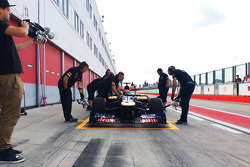 Max Verstappen tests for Scuderia Toro Rosso