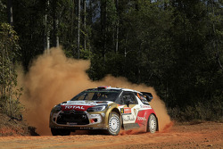Mads Ostberg and Jonas Andersson, Citroën DS3 WRC, Citroën Total Abu Dhabi World Rally Team