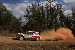 Mads Ostberg and Jonas Andersson, Citroën DS3 WRC, Citroën Total Abu Dhabi World Rally Team