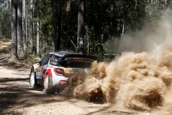 Mads Ostberg and Jonas Andersson, Citroën DS3 WRC, Citroën Total Abu Dhabi World Rally Team