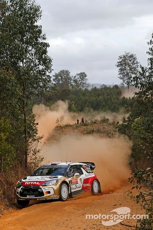 Kris Meeke and Paul Nagle, Citroën DS3 WRC, Citroën Total Abu Dhabi World Rally Team