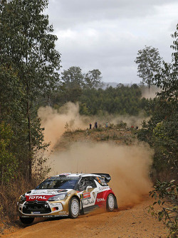 Kris Meeke and Paul Nagle, Citroën DS3 WRC, Citroën Total Abu Dhabi World Rally Team
