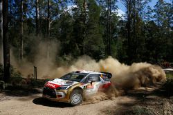 Mads Ostberg and Jonas Andersson, Citroën DS3 WRC, Citroën Total Abu Dhabi World Rally Team