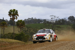 Mads Ostberg and Jonas Andersson, Citroën DS3 WRC, Citroën Total Abu Dhabi World Rally Team
