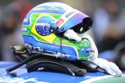 Augusto Farfus, BMW Team RBM BMW, BMW M4 DTM, helmet