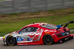 #45 Flying Lizard Motorsports Audi R8 LMS: Nelson Canache, Spencer Pumpelly