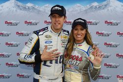 Pole position Brad Keselowski, Team Penske Ford