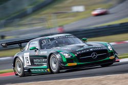 #19 Black Falcon Mercedes SLS AMG GT3: Hubert Haupt, Abdulaziz Al Faisal, Andreas Simonsen