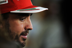 Fernando Alonso, Ferrari with the media