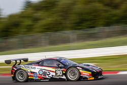 #90 Scuderia Villorba Corse Ferrari 458 Italia: Andrea Rizzoli, Stefano Gai, Thomas Kemenater