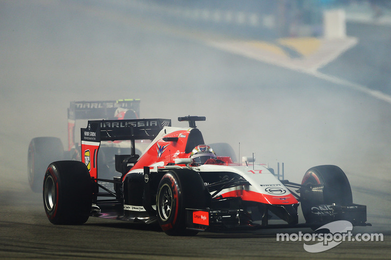 Jules Bianchi, Marussia F1 Team MR03 alla partenza della gara