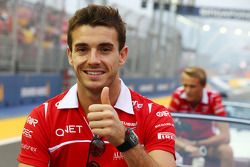 Jules Bianchi, Marussia F1 Team on the drivers parade