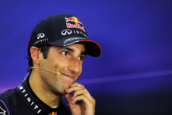 Daniel Ricciardo, Red Bull Racing in the FIA Press Conference