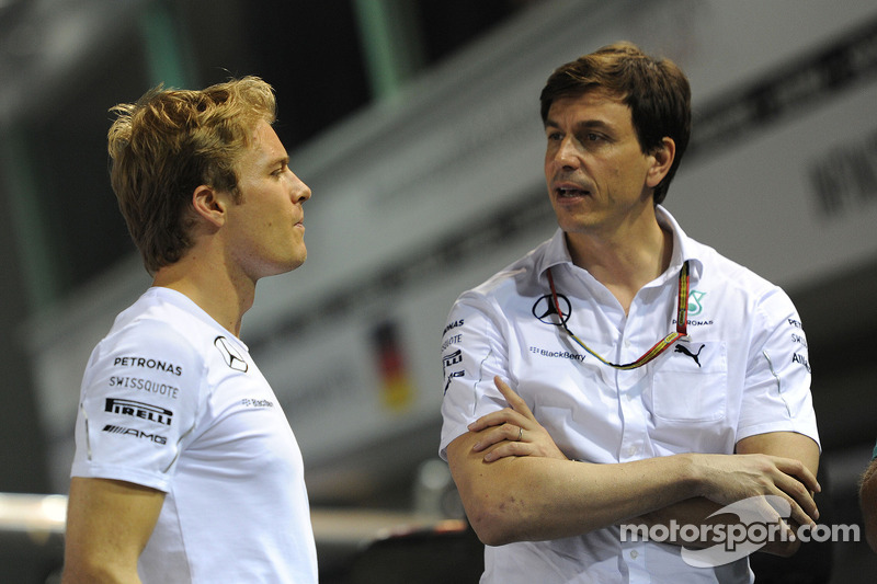 Nico Rosberg, Mercedes AMG F1 ve Toto Wolff, Mercedes AMG F1 Hissedarı ve Genel Müdürü