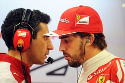 Andrea Stella, Ferrari ingeniero de carrera con Fernando Alonso, Ferrari