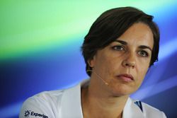 Claire Williams, Williams Yardımcı Takım Patronu FIA Basın Konferansı'nda