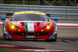 #81 AF Corse Ferrari 458 Italia: Steve Wyatt, Michele Rugolo, Andrea Bertolini
