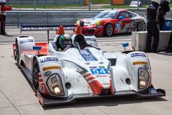 #54 CORE autosport ORECA FLM09: Jon Bennett, Colin Braun