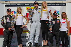 TCB winners podium: 2nd Palce Nathan Stacy, 1st Place Brian Price and 3rd Place Andrei Kisel