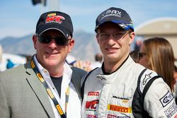 Scott Bove (PWC President and CEO) and Robert Thorne (K-PAX Racing)