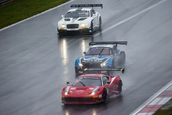 #458 GT Corse by Rinaldi Ferrari 458 Italia: Pierre Ehret, Alexander Mattschull, Frank Schmikler, #79 Ecurie Ecosse BMW Z4: Andrew Smith, Alasdair McCaig, Oliver Bryant