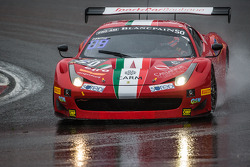 #50 AF Corse Ferrari 458 Italia: Andrew Danyliw, Simon Knap, Andrea Sonvico