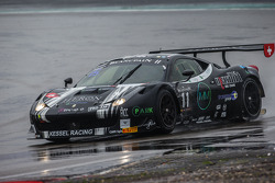 #11 Kessel Racing Ferrari 458 Italia: Michael Broniszewski, Alessandro Bonacini, Marco Frezza