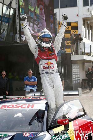 Race winner Mattias Ekström, Audi Sport Team Abt Sportsline, Audi RS 5 DTM