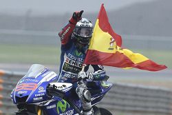 Race winner Jorge Lorenzo, Yamaha Factory Racing