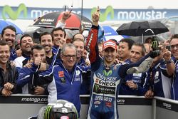 Race winner Jorge Lorenzo, Yamaha Factory Racing