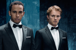 Nico Rosberg and Lewis Hamilton