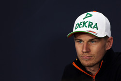 Nico Hulkenberg, Sahara Force India F1 in the FIA Press Conference
