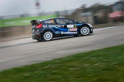 Mikko Hirvonen and Jarmo Lehtinen, M-Sport Ford Fiesta WRC