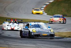 #44 Magnus Racing Porsche 911 GT America: John Potter, Andy Lally, Marco Seefried