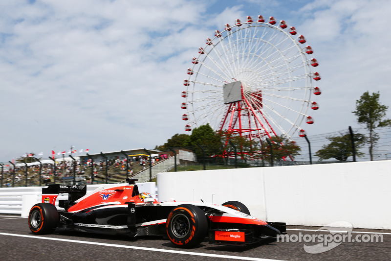 Freitag: Bianchi nimmt das Wochenende mit seinem Marussia MR03 in Angriff
