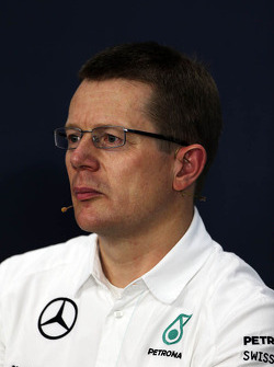 Andy Cowell (Mercedes) en conférence de presse