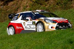 Kris Meeke and Paul Nagle, Citroën DS3 WRC, Citroën Total Abu Dhabi World Rally Team