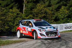 Daniel Sordo et Marc Marti, Hyundai i20 WRC, Hyundai Motorsport