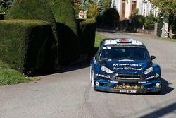 Elfyn Evans aetnd Daniel Barrit, M-Sport Ford Fiesta WRC