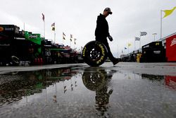 Pluie dans le garage
