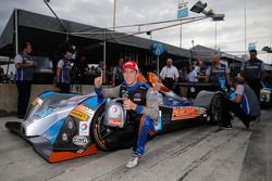 Pole position Jack Hawksworth celebrates P2 pole